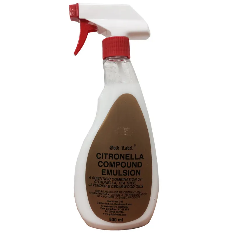 Gold Label Citronella Compound Emulsion Spray - 500ml