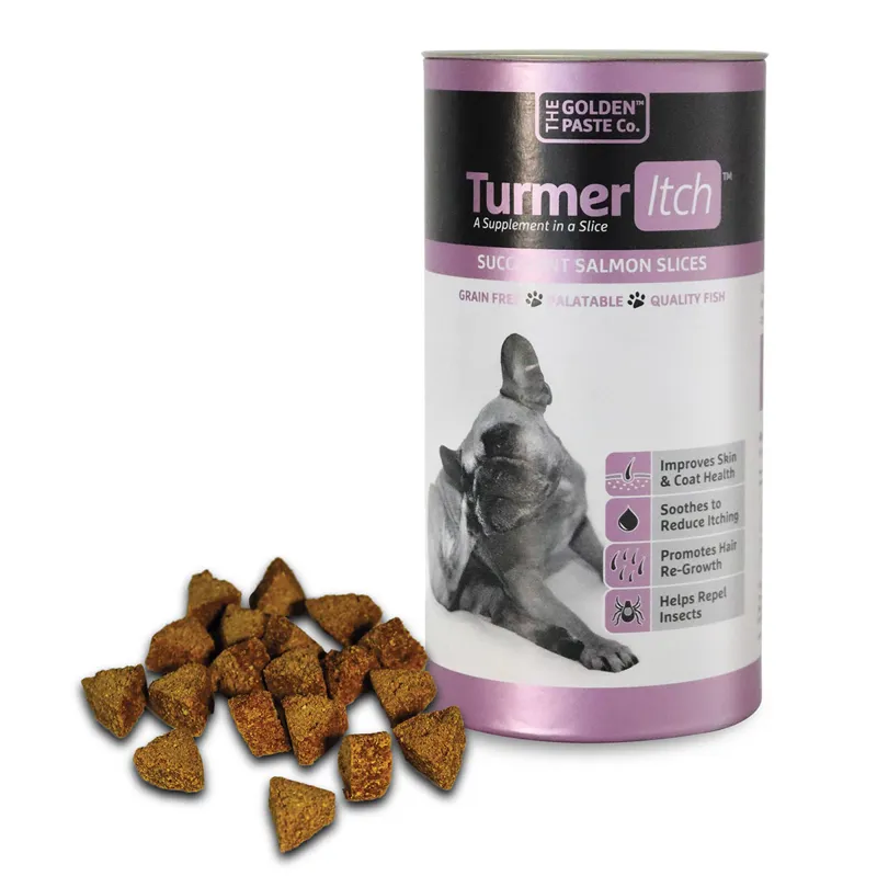 Golden Paste Co. TumerItch Salmon Slices for Dogs