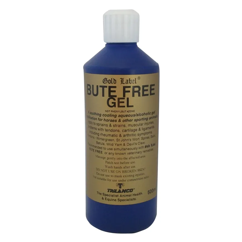 Gold Label Bute Free Gel - 500ml