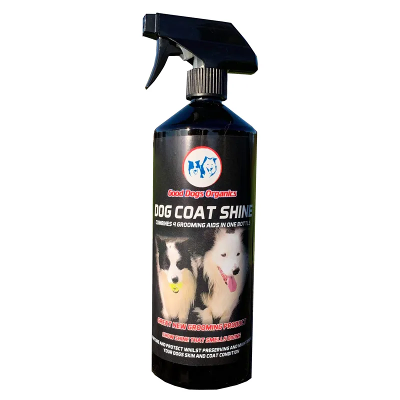 Goodbye Flys Good Dogs Organics Dog Coat Shine Spray