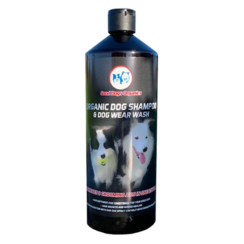 Goodbye Flys Good Dogs Organics Dog Shampoo and Dog Wear Wash