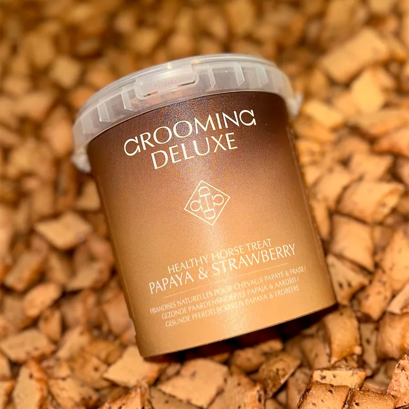 Grooming Deluxe Healthy Horse Treats - Papya and Strawberry-1