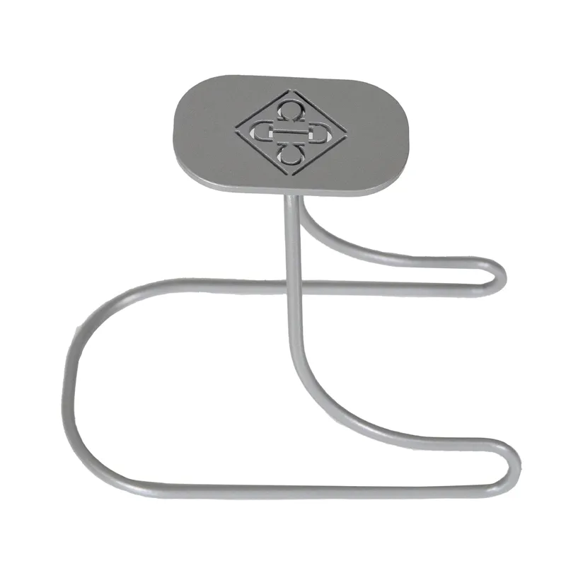 Grooming Deluxe Riding Hat Holder - Silver