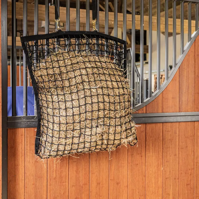 Grooming Deluxe Square Easy Fill Haynet - Black-1