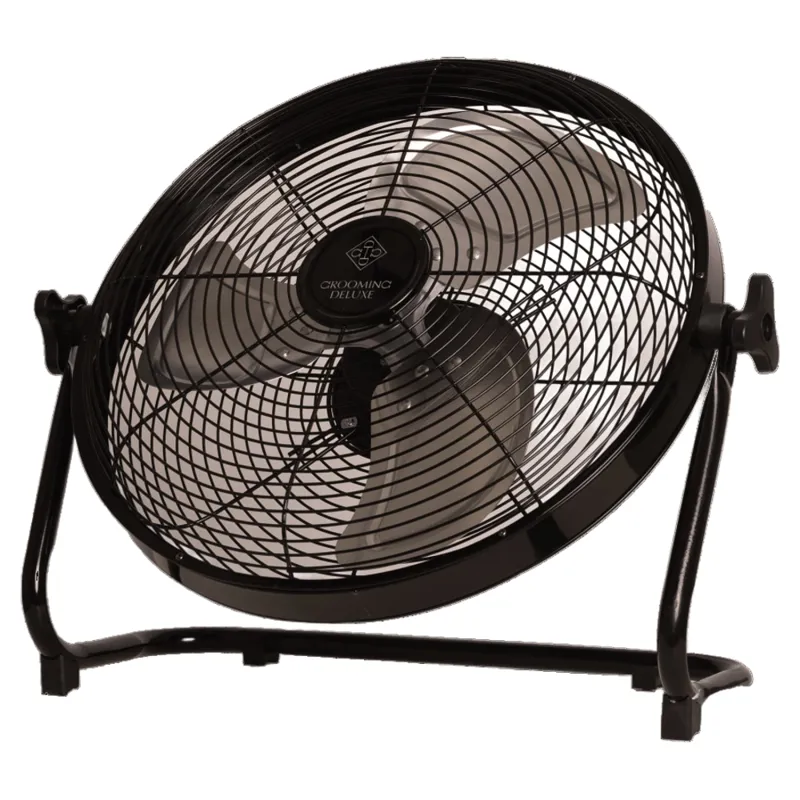 Grooming Deluxe Wireless Fan with Battery and Charger - Black-1