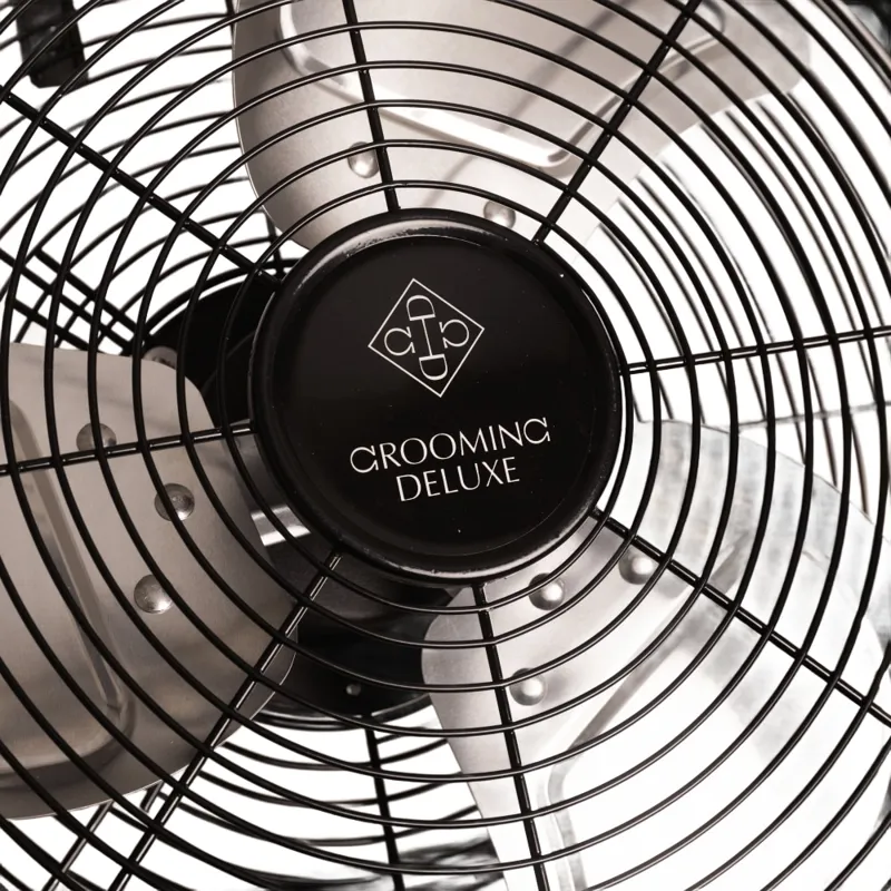 Grooming Deluxe Wireless Fan with Battery and Charger - Black-3