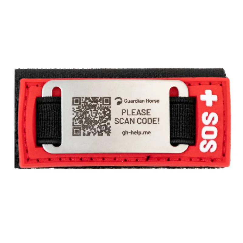 Guardian Riding Helmet HelpMe Riding Hat Badge