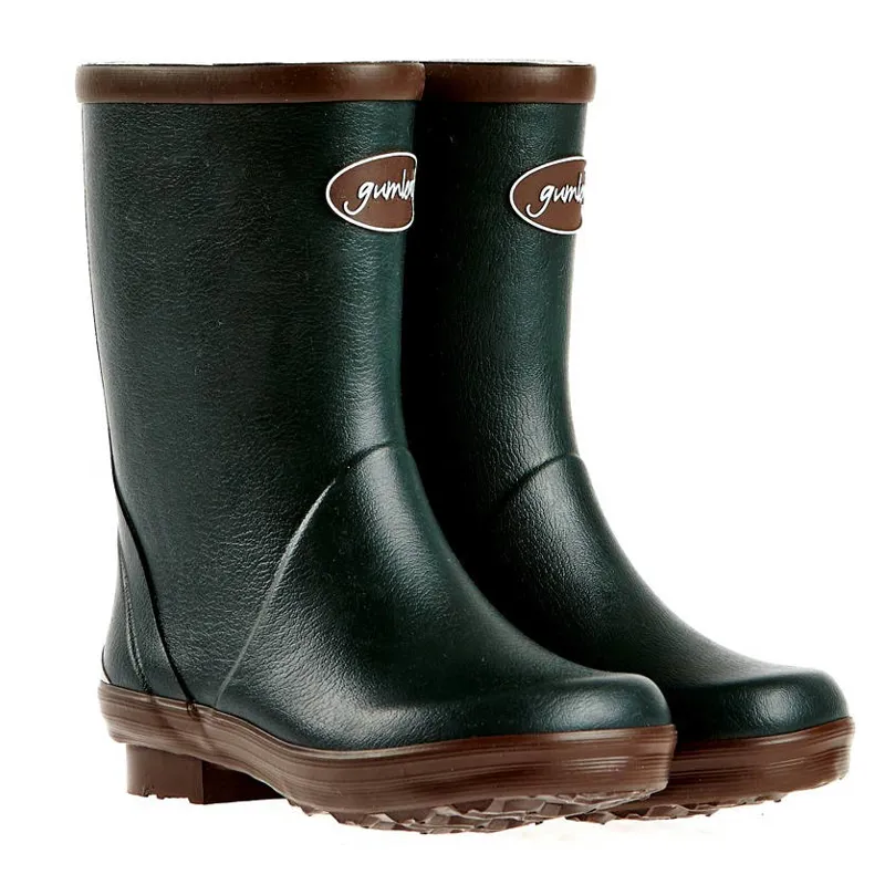 Gumleaf Gumboot Kiddo Junior Wellington Boots - Green
