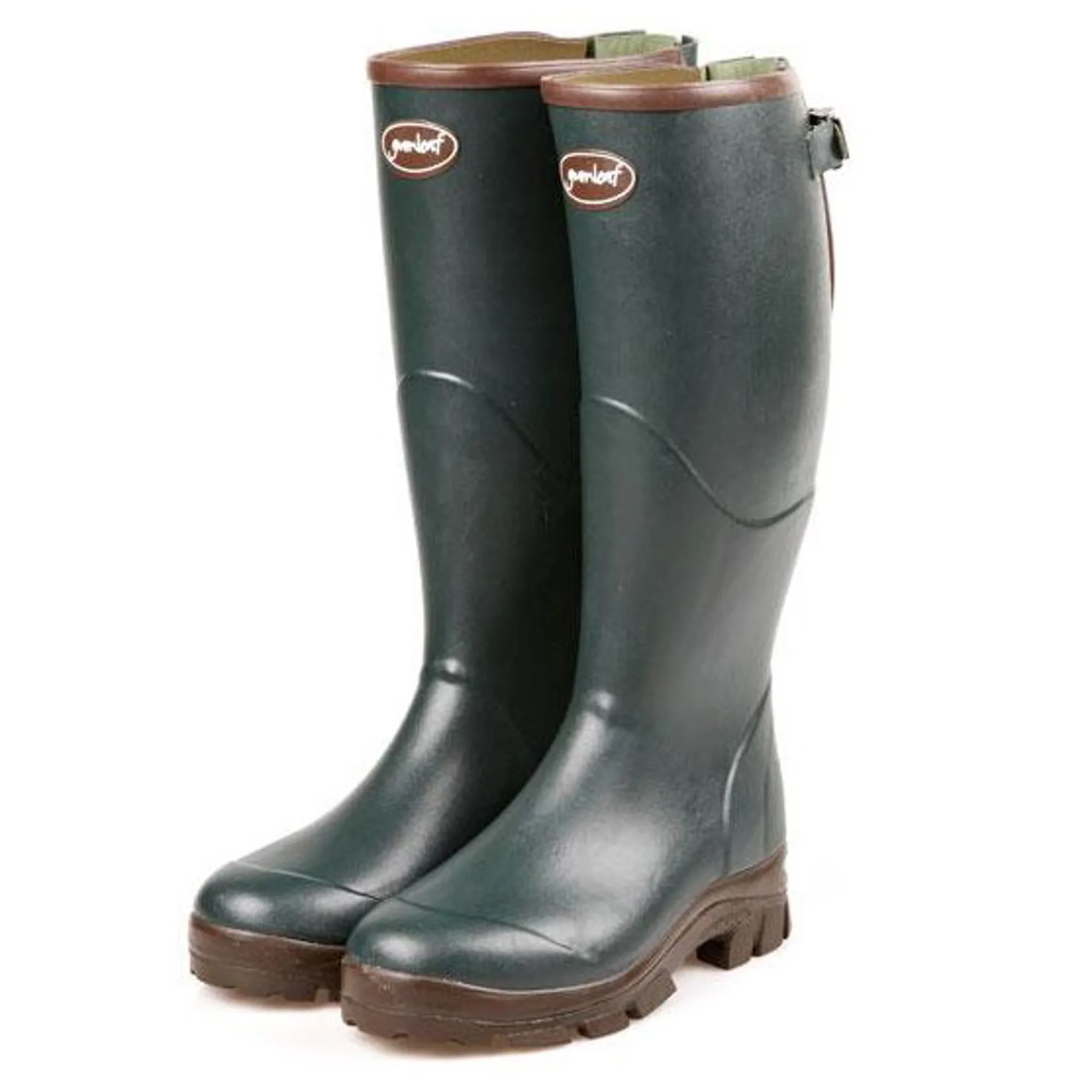 Gumleaf Color Gumleaf Viking Vent Gusset Wellington Boots - Green