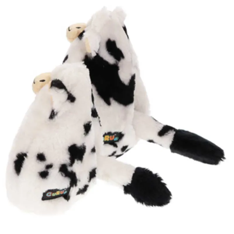 GURU Hide-A-Tail Dog Toy - Cow-3