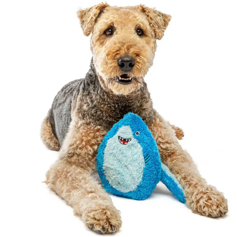 GURU Hide-A-Tail Dog Toy - Shark-1