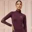 Holland Cooper Long Sleeve Ladies Base Layer - Mulberry