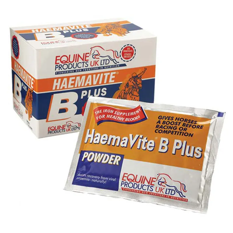 Equine Products Haemavite B Plus Powder - 50g Sachet