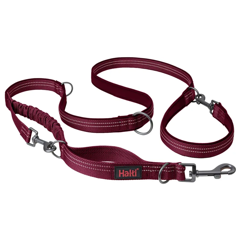 Halti Anatomy Multi Dog Lead - Magenta