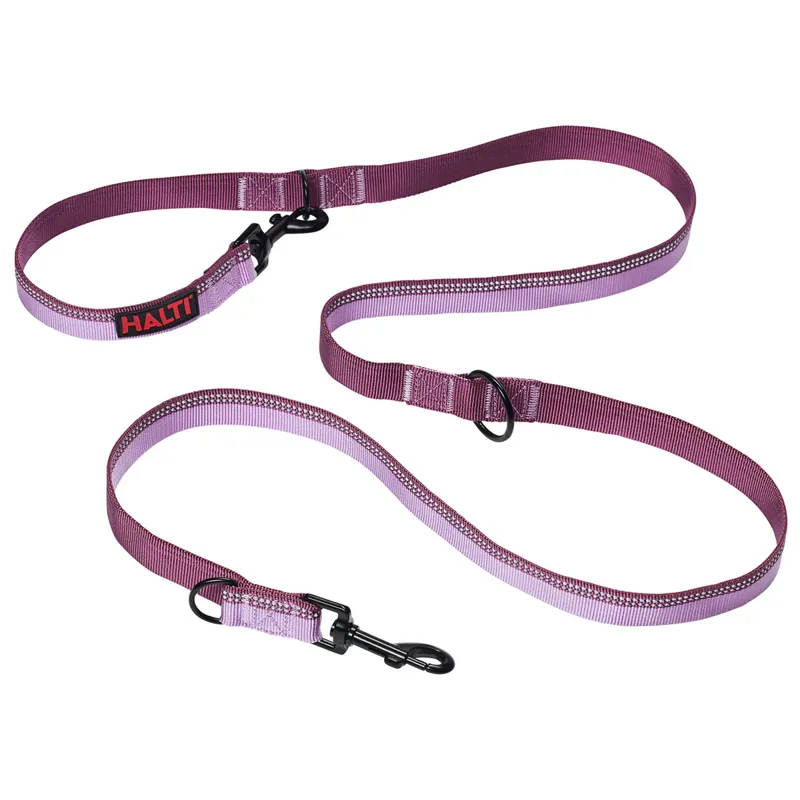 Halti Double Ended Dog Lead Purple
