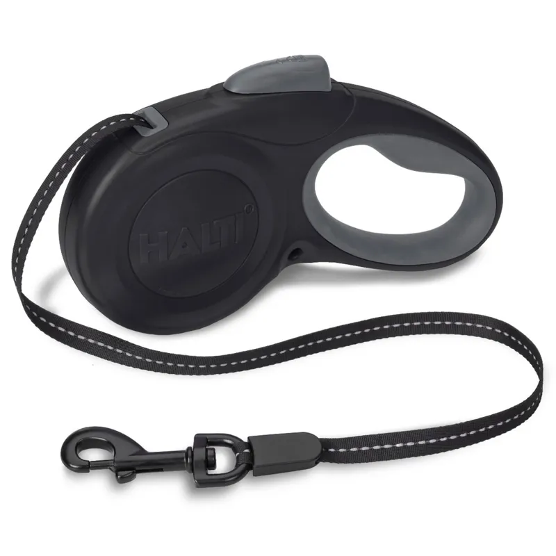Halti Retractable Dog Lead - Black