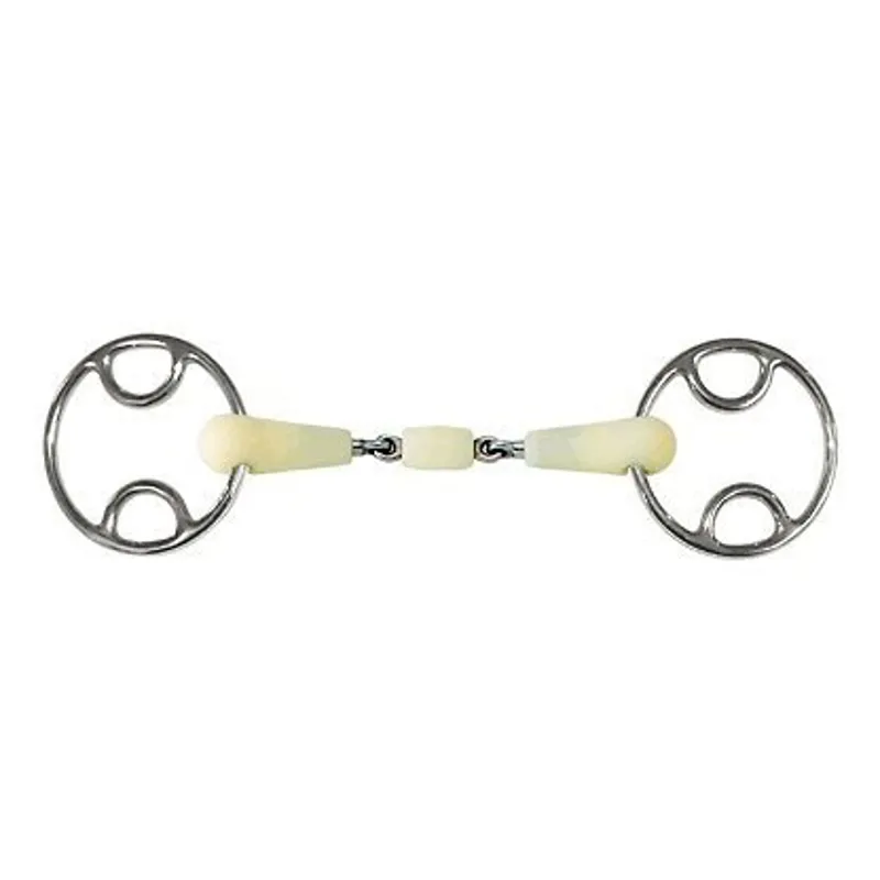 Happy Mouth Double Jointed Loop Ring Bit