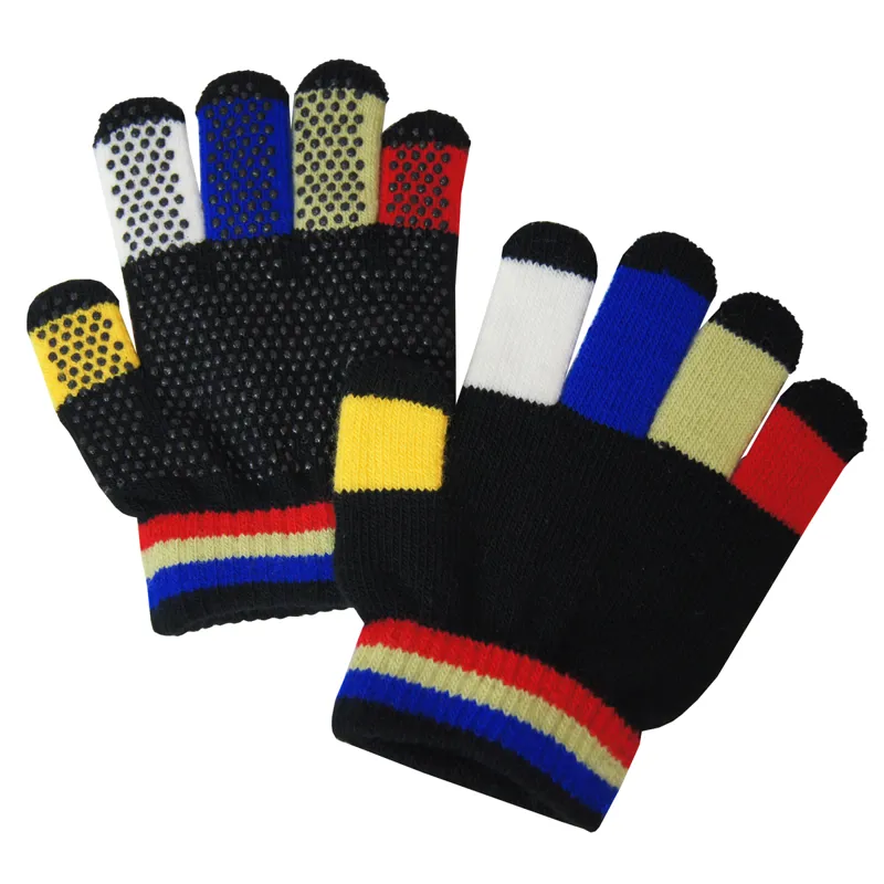 Harlequin Magic Junior Riding Gloves - Multicoloured