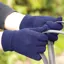 Harlequin Magic Adults Riding Gloves - Navy