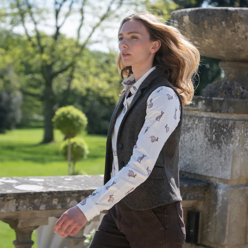 Toggi Harrow Ladies Waistcoat - Russet Tweed-5