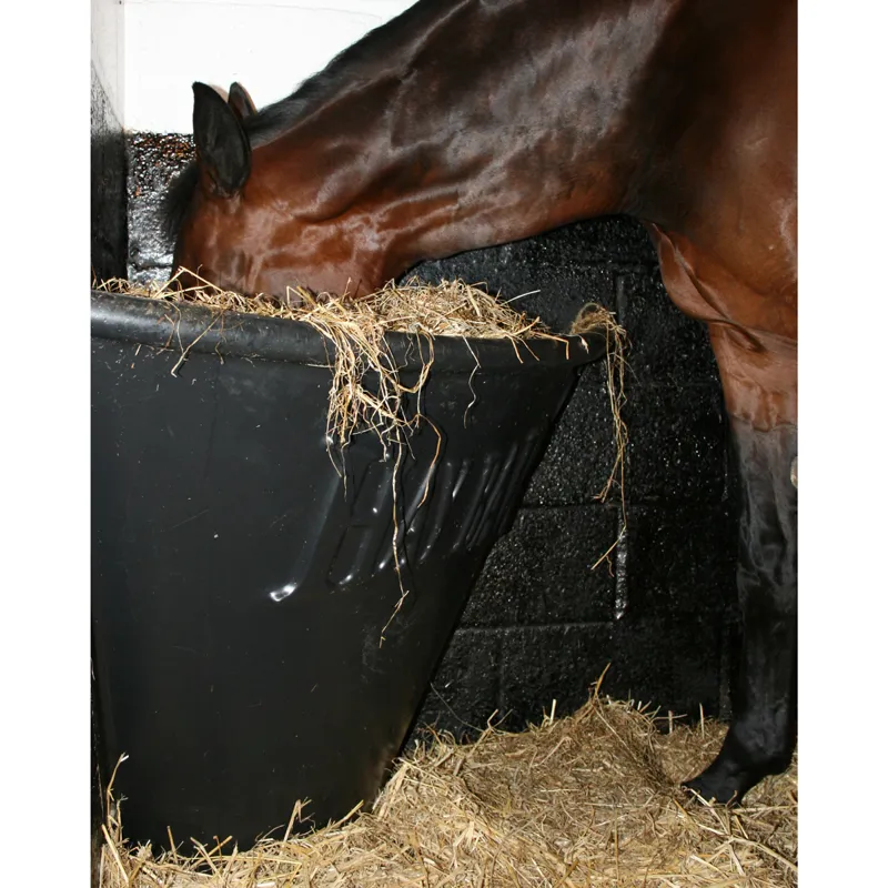 Hay Bar Classic Hay Rack - Black-1