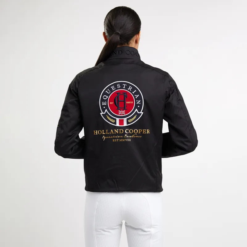 Holland Cooper Equi Harrington Team Unisex Jacket - Black-2