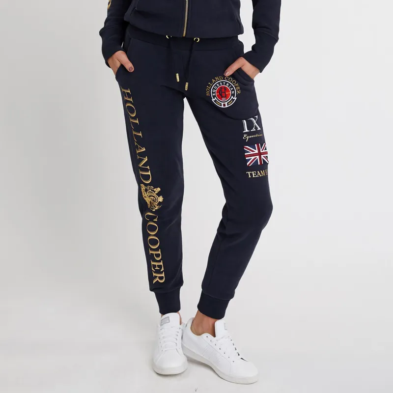 Holland Cooper Team Ladies Joggers - Ink Navy