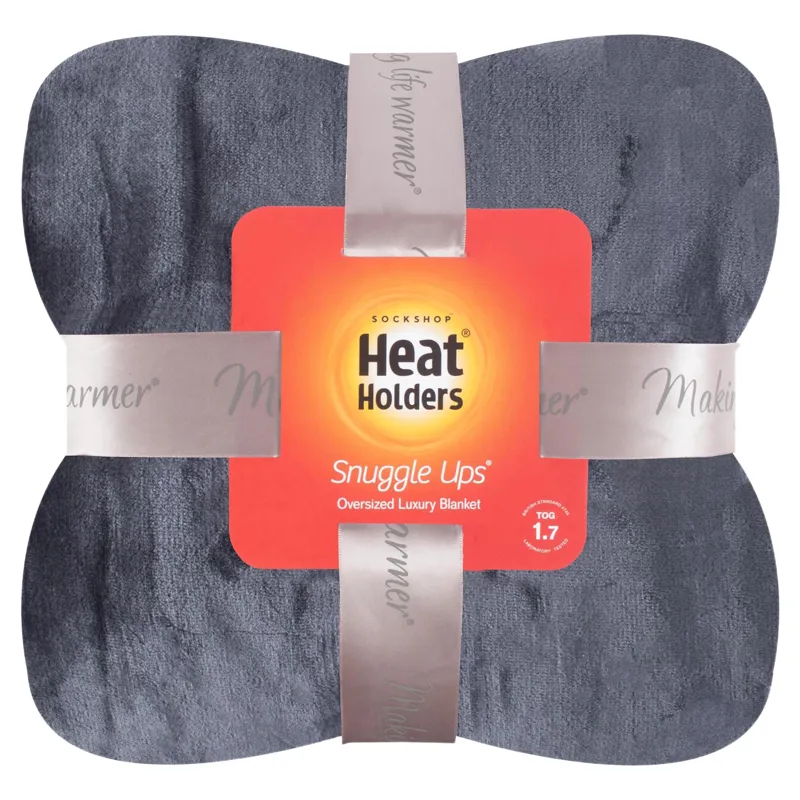 Heat Holders Luxary Fleece Thermal Blanket - Antique Silver-1