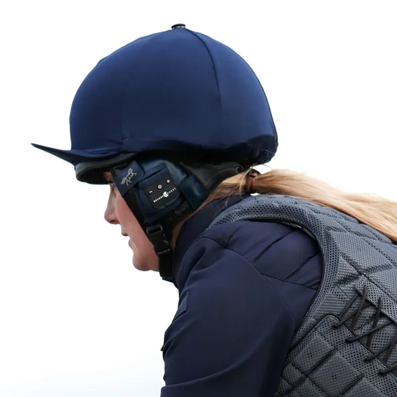 HelmetConnect Bluetooth Speaker Riding Hat Attachment - Navy-7
