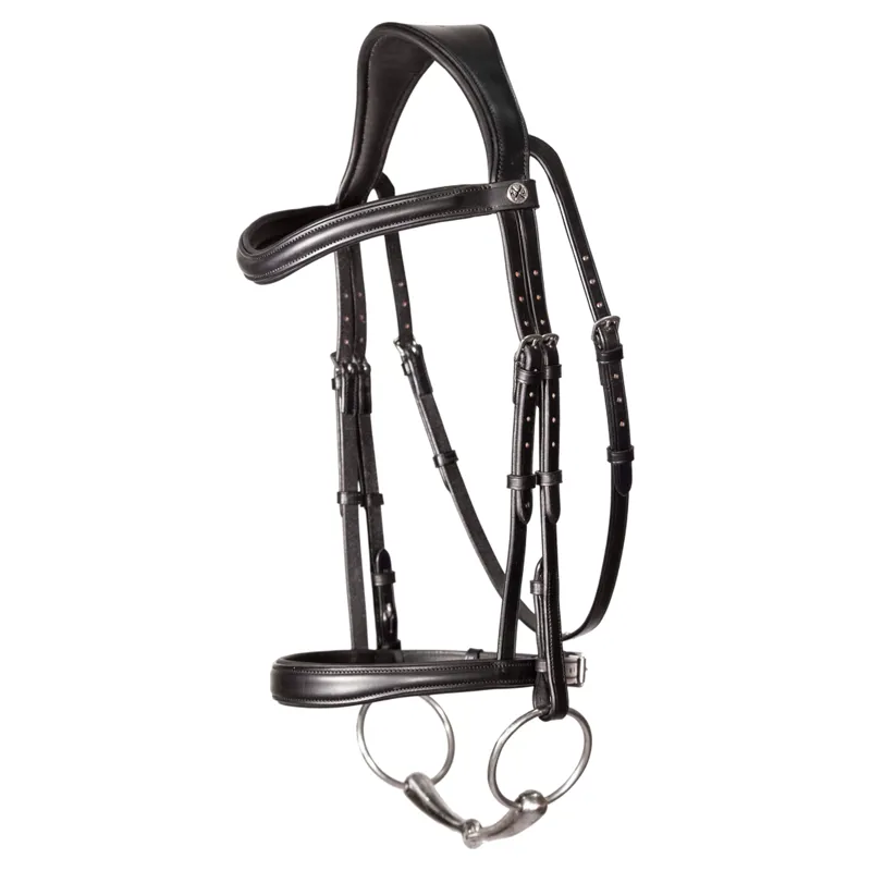 Henry James Cavesson Bridle - Black