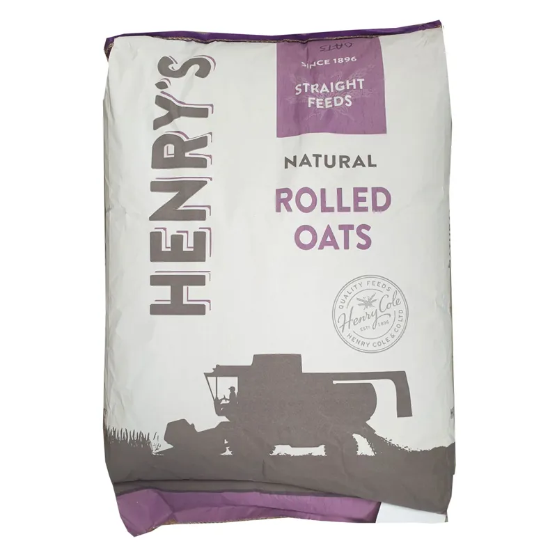 Henrys Natural Rolled Oats - 20kg