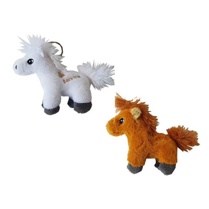 Plush horse keyring best sale