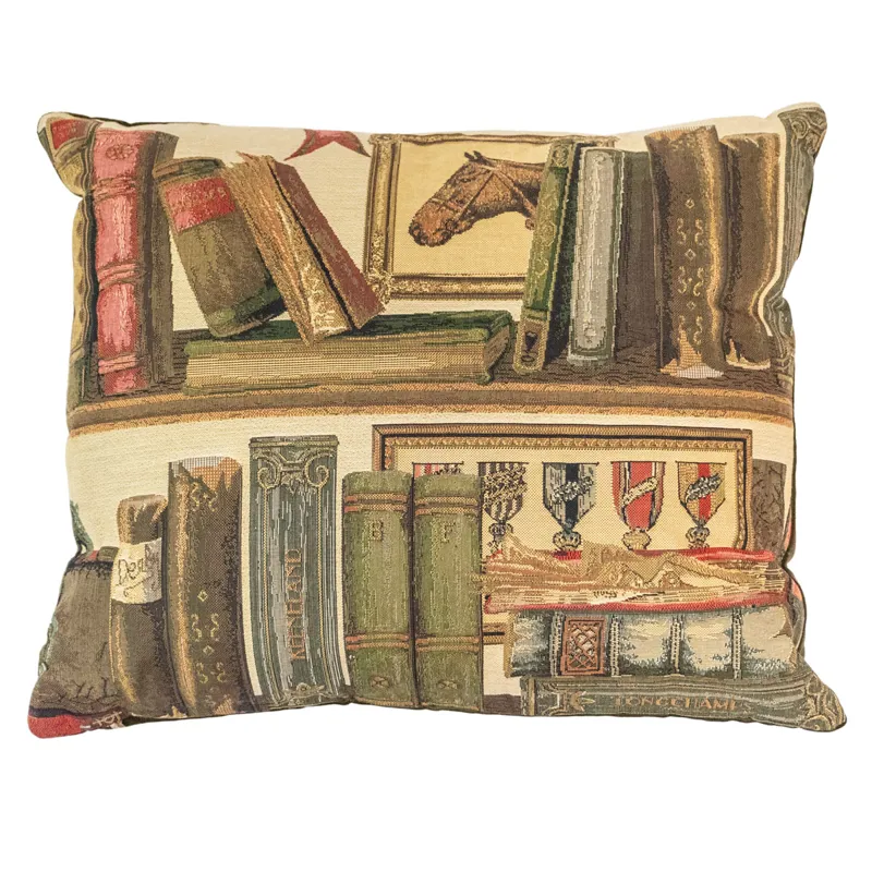 Hines of Oxford Tapestry 15x18in Cushion - Equestrian Library