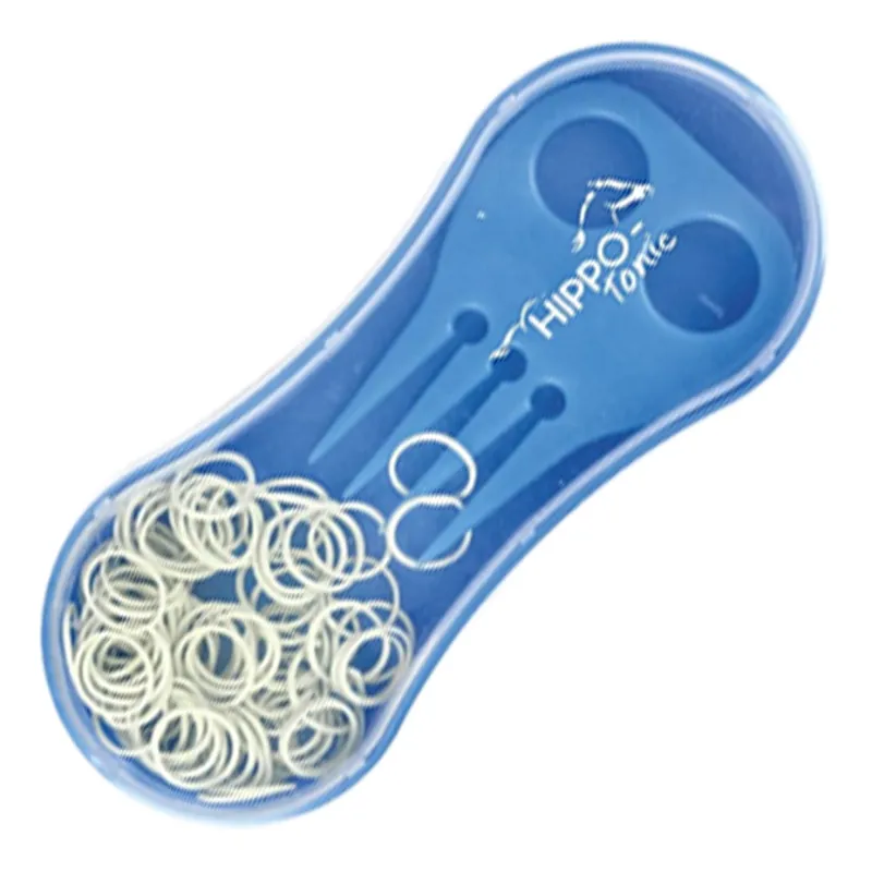 Hippo-Tonic Braiding Brush - Blue