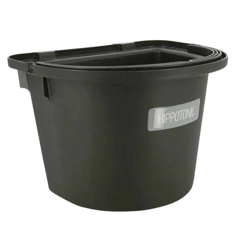 Hippo-Tonic Door Manger with Handle - Black