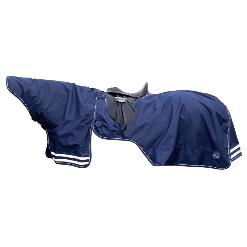 HKM Detachable Neck 600D Waterproof Exercise Rug - Deep Blue-1