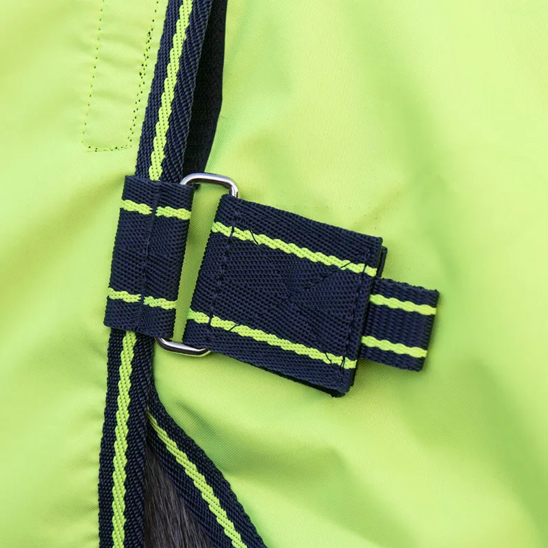 HKM Detachable Neck 600D Waterproof Exercise Rug - Neon Yellow-3