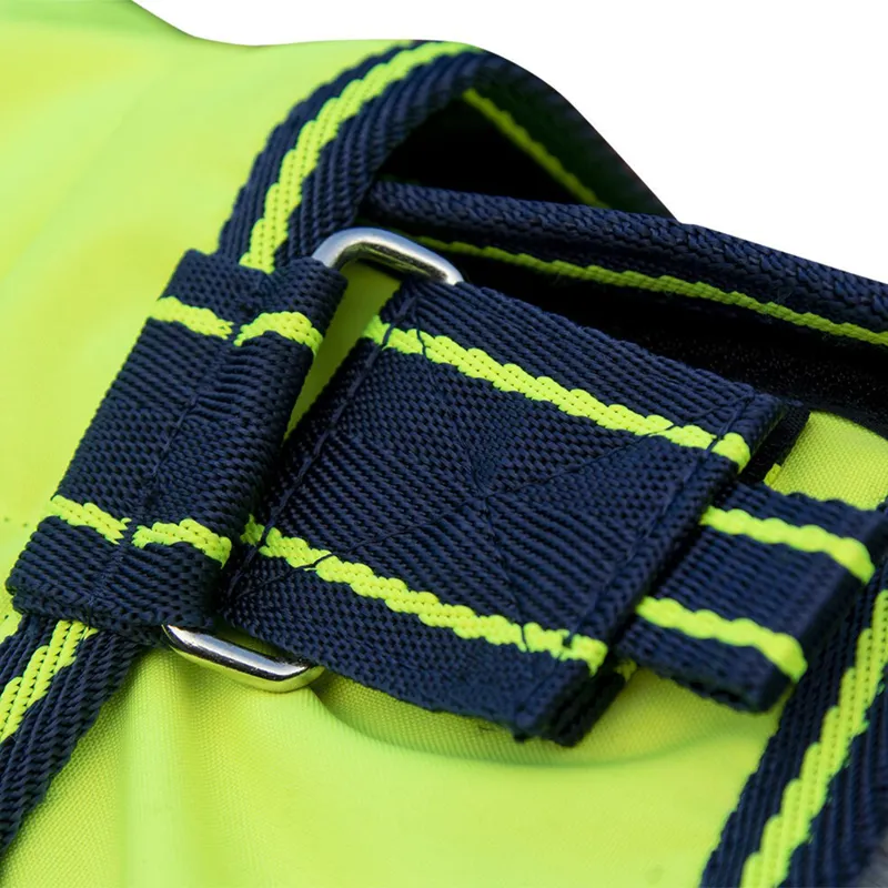 HKM Detachable Neck 600D Waterproof Exercise Rug - Neon Yellow-2