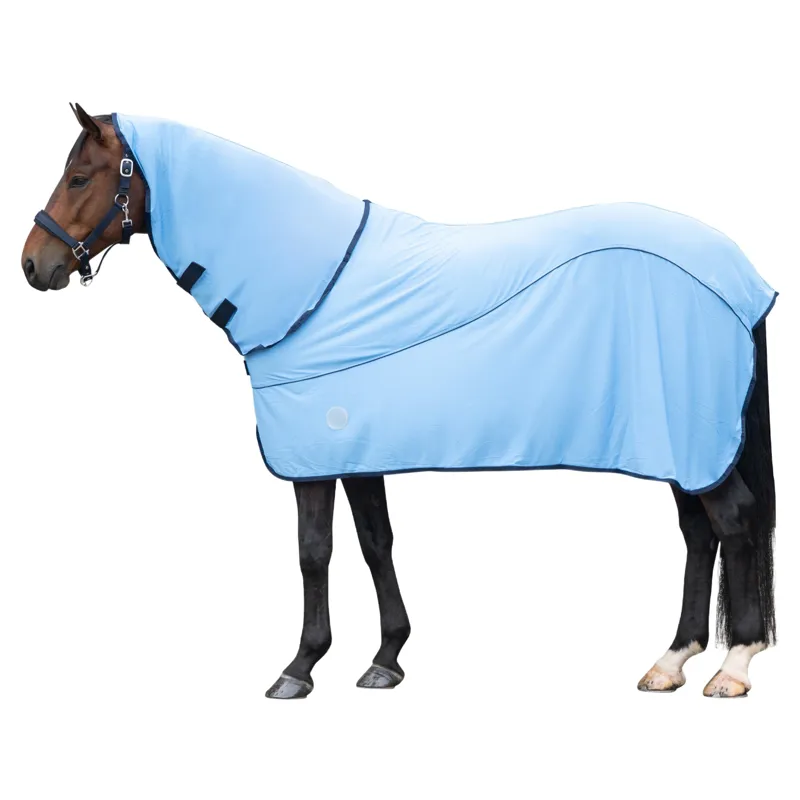 HKM Equine Care Pro Cooling Rug - Aqua-1
