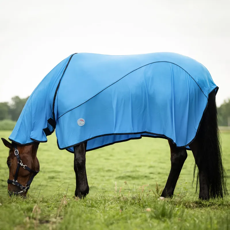 HKM Equine Care Pro Cooling Rug - Aqua-2