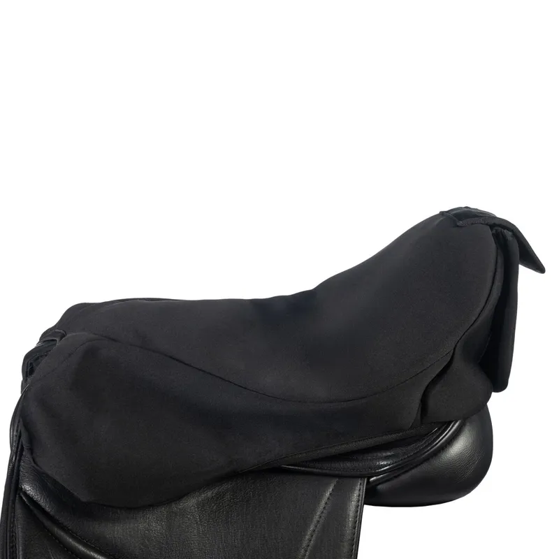 HKM Heated Ride On Jumping Saddle Cover - Black-2