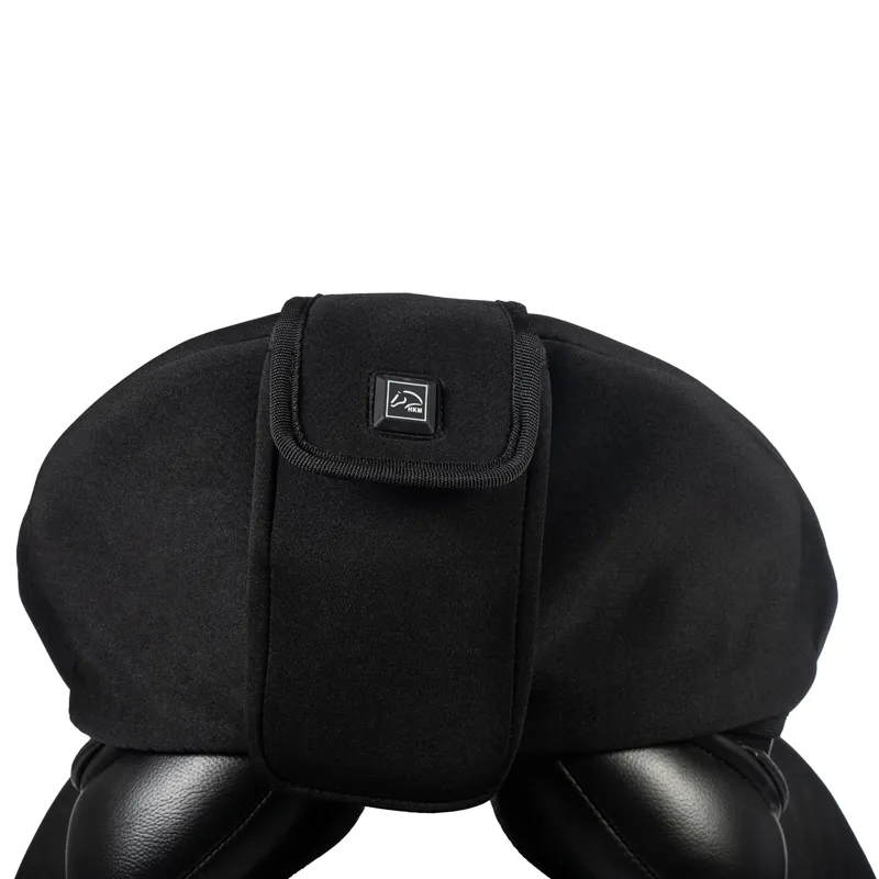 HKM Heated Ride On Dressage Saddle Cover - Black-1