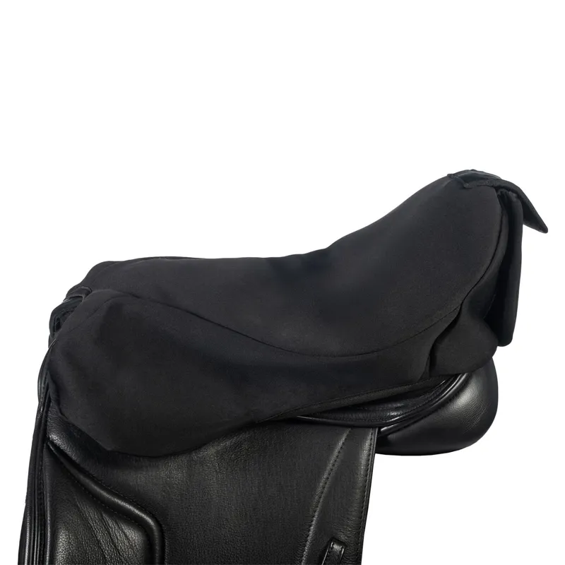 HKM Heated Ride On Dressage Saddle Cover - Black-2