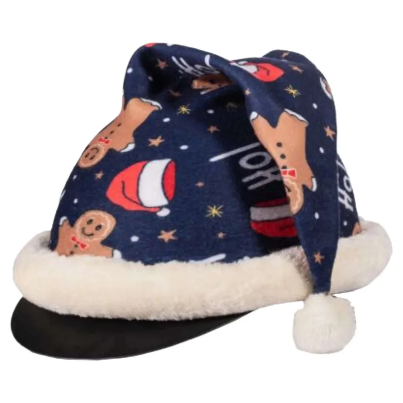 HKM Xmas Helmet Cover - Dark Blue