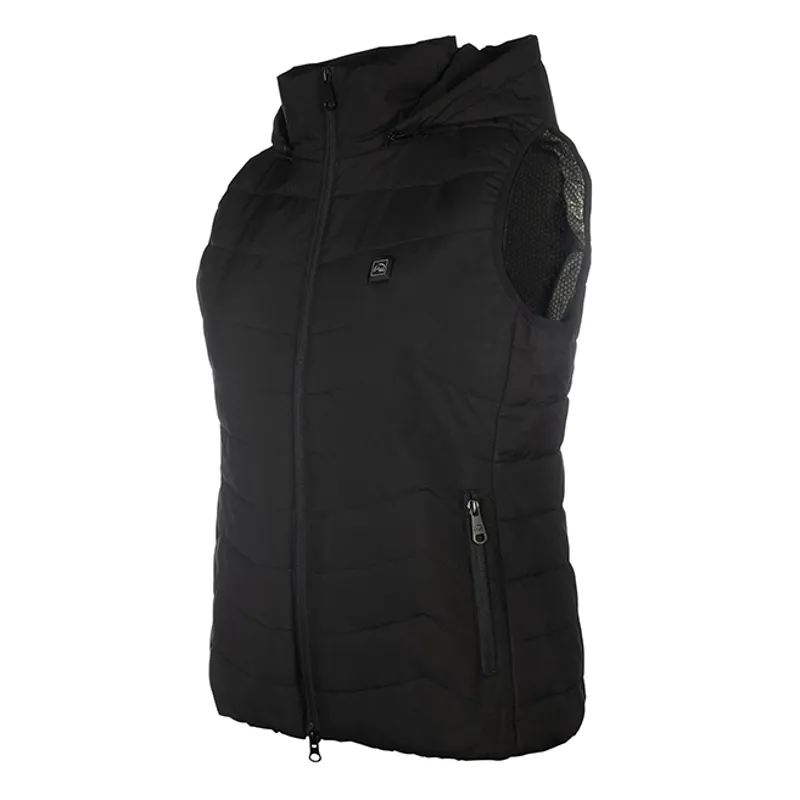 HKM High Temperature Womens Heated Gilet - Black