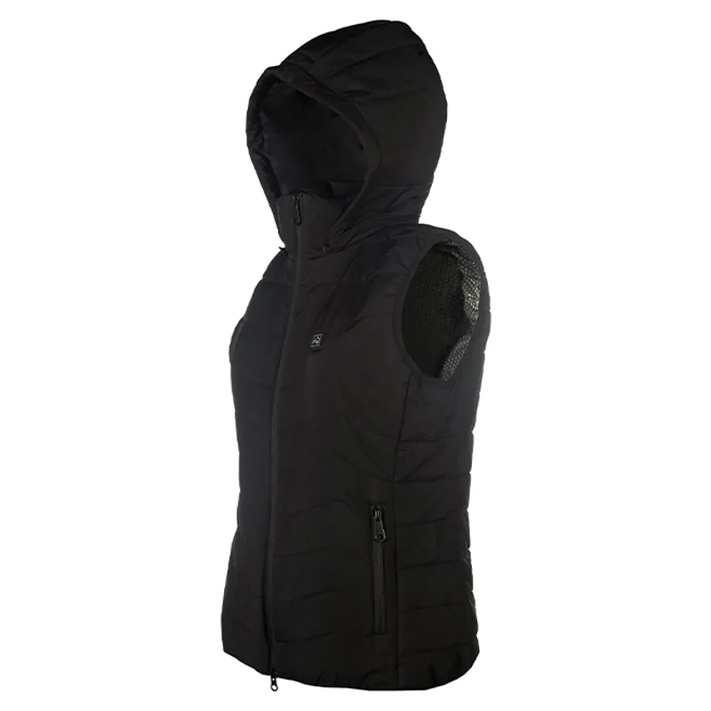 HKM High Temperature Womens Heated Gilet - Black-7