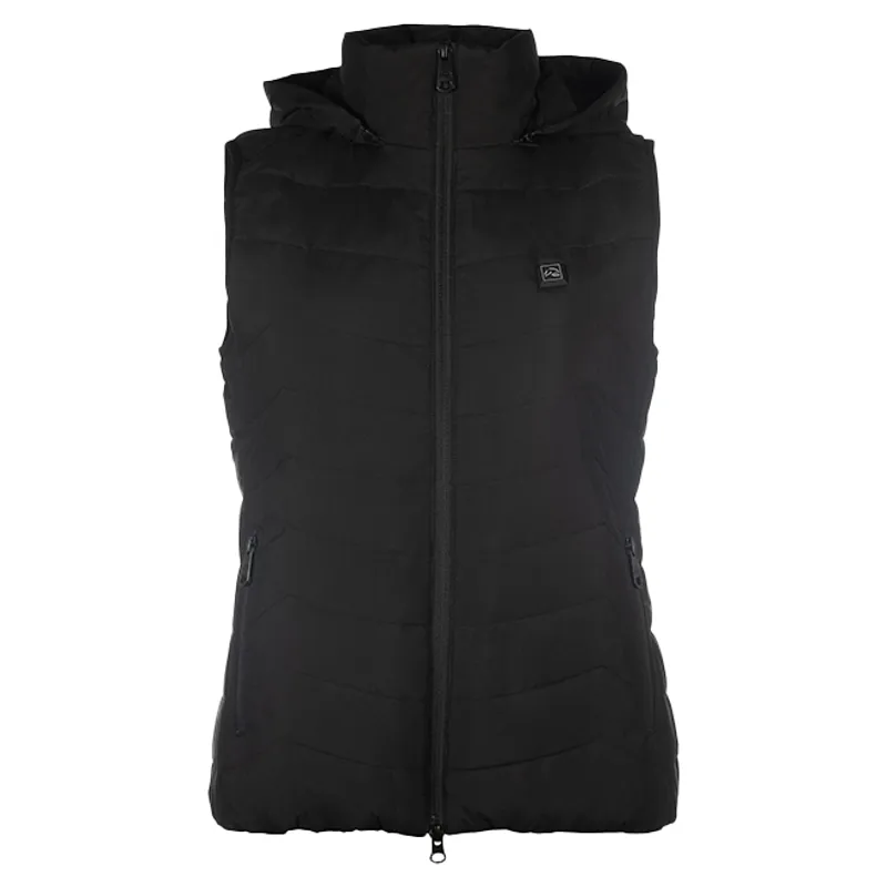 HKM High Temperature Womens Heated Gilet - Black-1