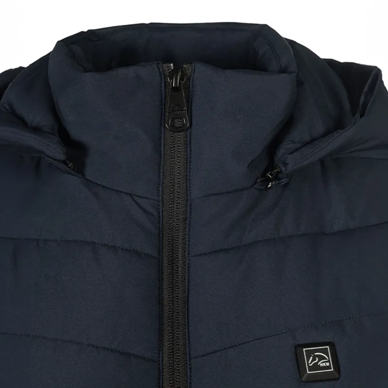 HKM High Temperature Womens Heated Gilet - Deep Blue-6