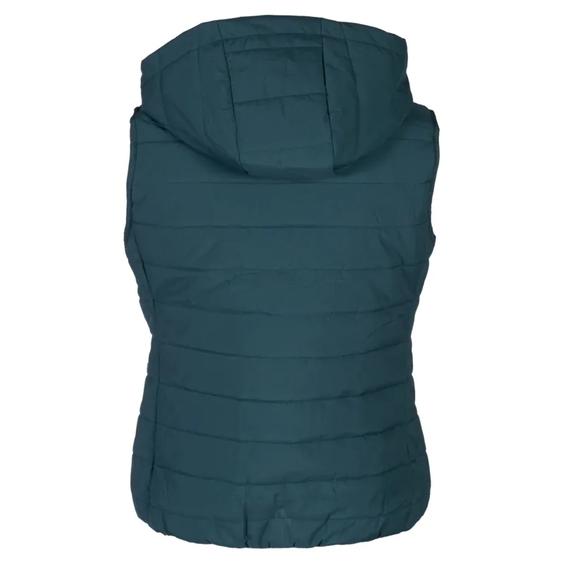 HKM High Temperature Womens Heated Gilet - Petrol-3
