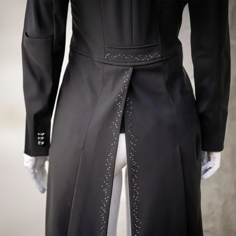 HKM Jill Womens Dressage Tails - Black-3
